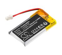 Batteria di ricambio compatibile con Samson Airline 88, Airline 99M, SWAH2 Airline Micro PN: Samson 1-OTH0138, 501630 230 mAh/0,85 Wh