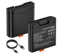 Batteria di ricambio da 12000 mAh compatibile con altoparlante portatile JBL PartyBox Stage 320 e Xtreme 4 con ricarica rapida TYPE-C