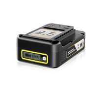 Batteria di ricambio da 18 V, 2,5 Ah, per batteria Kärcher Battery Power 18/25, compatibile con strumenti di alimentazione della batteria Kärcher da 18 V