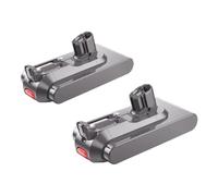Batteria di ricambio da 29,4 V 3000 mAh, compatibile con Dyson, batteria V11 SV14 SV17 SV15 Aspirapolvere portatile senza fili Fluffy Motorhead(2pcs)