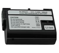 Batteria di Ricambio, EN-EL15 con 1600 mAh. Per Nikon 1 V1/Nikon D500/D600/D610/D750/D800/D800E/D810/D7000/D7100, agli ioni di litio senza effetto memoria