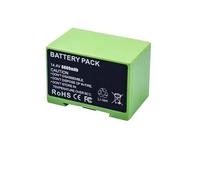 Batteria Di Ricambio For Aspirapolvere, Compatibile Con Roomba, Batteria Ricaricabile I7 14,4 V 4000 MAh For Serie I3 I4 I5 I6 I7 I8 J7 E5(14.4v 3500mAh)