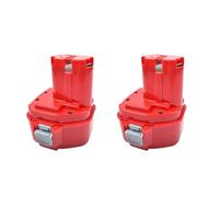 Batteria di ricambio for trapano Powtree NI-MH 12V 4.0Ah compatibile con Makita 12V Ni-MH for utensili elettrici, PA12 1220 1222 1235 1233(2 pc battery)