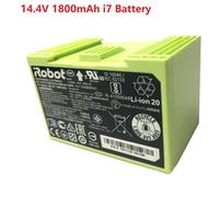 Batteria di ricambio i7 da 14,4 V 1800 mAh per iRobot Roomba e e i Series i7+ e5 7150 7550 i3 3150 i3+ 3550 i4 4150 i4 pezzi di ricambio