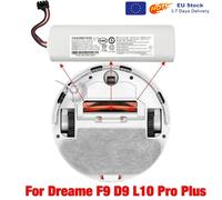 Batteria di ricambio originale per aspirapolvere robot 14.4V per Dreame F9 D9 L10 Pro Plus RLS3 RLS5 RLS5L RLS5D parti di accessori 6500mAh