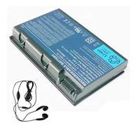 Batteria di ricambio per Acer Travelmate 6410, 6460, 6590 Series, 3UF103450P-2-INV-CONIS - Include auricolari stereo.