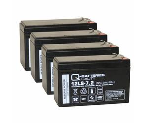 Batteria di ricambio per APC Smart-UPS 1000/ C 1500 RBC132 Batteria di marca con VdS