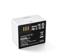 Batteria di ricambio per Arlo Pro 4, 5500 mAh, ad alta capacità, compatibile con Arlo Pro 3, Pro 5, Ultra 2, batterie ricaricabili (1 pezzo)