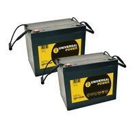 Batteria di ricambio per carrozzina Permobil C400, C500 24V 2 x 12V 75Ah