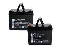 Batteria di ricambio per Drive Medical Design Cirrus DP120, Plus 24V 2 x 12V 36Ah