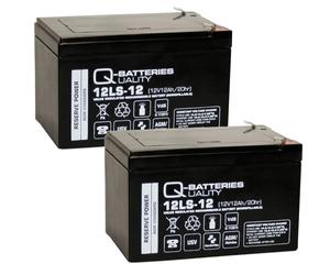 Batteria di ricambio per Drive Medical Design Mini Phantom 24V 2 x 12V 12Ah