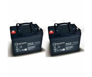 Batteria di ricambio per E-Scooter Rapid 2 24V 2 x 12V 36Ah ciclo tipo AGM