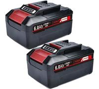 Batteria di ricambio per Einhell 18 V, compatibile con utensili elettrici cordless Einhell Tools X-Change 4511396 4511437neu PXBP-600 PX-BAT52 (3000 mAh, confezione da 2 pezzi)