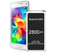 Batteria di ricambio per Samsung Galaxy S5 Mini, 2800 mAh, per Samsung Galaxy S5 Mini SM-G800F DuoS SM-G800H, senza NFC