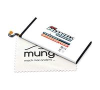 Batteria di ricambio per Samsung Galaxy S7 (G930F) (sostituisce la batteria originale EB-BG930ABE) Polarcell con panno per la pulizia dello schermo mungoo