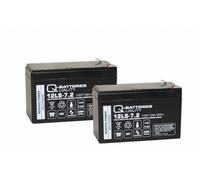 Batteria di ricambio per UPS AEG Serie A/B 7.2Ah F2 connessione 2 pezzi.
