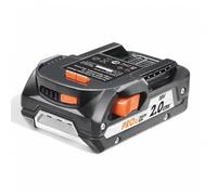 batteria di ricambio per utensili compatibile aeg 18v-2.0 ah agli ioni di litio adatta caricabatterie