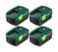 Batteria Di Ricambio Ricaricabile Da 18 V 8000 MAh, Compatibile Con Bosch PBA Utensili Elettrici | Compatibile Con Caricabatterie AL1880CV, AL1810CV, AL18815CV, AL1830CV(4Pcs 8000mAh BAT)