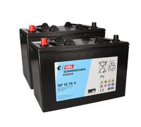 Batteria di Ricambio Set per Columbus Macchina la Pulizia Ra 43 B20 12V 76Ah Gel