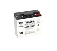batteria di ricambio YUASA per illuminazione di emergenza, impianti di allarme 12V 22Ah resistente ai cicli