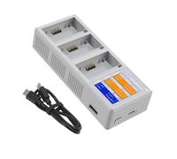Batteria di ricarica efficiente a tre canali da 100 W per droni Mini5/4/3Pro con uscita Power Display integrata, piccolo dispositivo