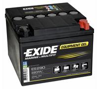 Batteria di ricarica profonda Exide attrezzatura GEL ES290 12v 25ah...