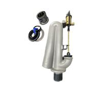 BATTERIA DI SCARICO WC TIPO CATIS CASSETTA IN CERAMICA TREMOLADA SENZA PULSANTE