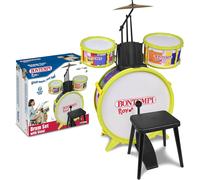 BATTERIA DRUM SET CON 4 ELEMENTI BEAT MASTER PRO STRUMENTI MUSICALI BONTEMPI 514