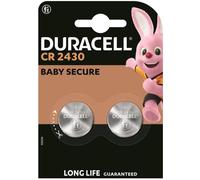 DURA CR2430 X2 - Batteria a bottone al litio, CR2430, 3 V, 24,5x3,0 mm, confezion