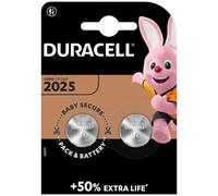 Batteria Duracell CR2025 2 pezzi Taglia Unica