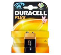 Batteria Duracell Plus 9 V elettronico batterie Duracell 5000394038202