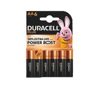BATTERIA DURACELL PLUS POWER BOOST AA/LR6, Batteria monouso, 2,7 Ah, 1.5 V, Universale
