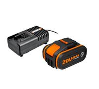 Batteria Worx WA3604 PowerShare 20V + caricabatterie