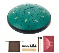 Batteria e percussioni Informazioni su questo articolo:Tamburi a linguetta e handpan in acciaio, realizzati a mano, con 9-15 note, sono disponibili nelle tonalità di Do, Re, Re maggiore o Re minore, a