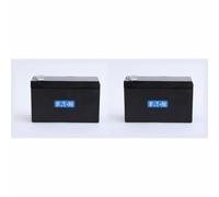 Eaton - Batteria di ricambio per UPS Eaton 3S700FR/3S700IEC/66942 (Protection Station 650 USB FR) - Nero