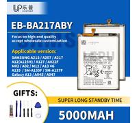 Batteria EB-BA217ABY 5000mAh per SAMSUNG A21S A207 A217 A12 A125H A127 A022F M02 A02 M12 A13 4G A135 A135F A137F A13 A04S A047
