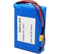 Batteria Ebike 36V 6000mAH, pacco batteria 36V 6000mAh per batterie ricaricabili per 36v E-bike bicicletta elettrica scooter con BMS + 54.6V 2A Charger XT60 36V 6Ah,XT60