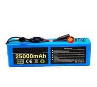 Batteria EBike 48V 12Ah 14AH 20AH 25AH Batteria EBike al litio Batteria for bicicletta elettrica con scheda di protezione BMS(XT60 plug,48V 25Ah)