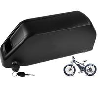 Batteria Ebike 52V 24Ah, Batteria for Bicicletta elettrica con Scheda di Protezione BMS con Caricatore 2A Blocco di Sicurezza Piastra Fissa a 5 Pin for Motori da 1000W 750W 500W 350W 250W