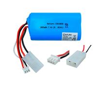 Batteria Efaso 7,4 V 1800mAh Li-Po scheda Tamiya compatibile con Henglong 380...
