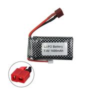 Efaso Power-Accu 7,4 V 1600 MAH Li-Po compatibile con XLH 9125, Wl...