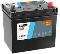 Batteria avviamento EXIDE EL604 compatibile con MAZDA TOYOTA