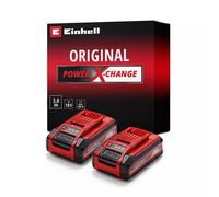 Batteria Einhell 18 V 3 Ah Power X-Change 2 pezzi