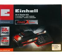 Batteria EINHELL kit 1,5 ah 18 V con caricabatteria rapido per elettroutensili