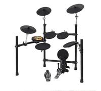 Batteria Elettrica Nera Set Di Cinque Tamburi E Tre Piatti Per Batteria Elettronica Digitale Per Studenti Adulti Batteria Elettronica Kit