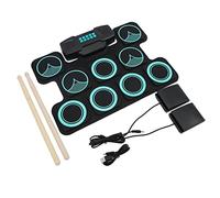 Batteria Elettronica Arrotolabile, Batteria Avvolgibile Multifunzionale per Bambini Principianti Come Regalo di Compleanno per una Fantastica Vacanza