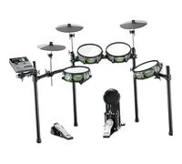 Batteria Elettronica Batteria Elettrica Touchscreen Mesh Standard Movimento Incluso Pedale Prestazioni Ottimali batteria elettronica professionale(Green)