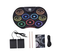 Batteria elettronica compatta pratica Drum Pad macchina per bambini regalo di compleanno