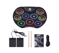 Batteria elettronica compatta pratica Drum Pad macchina per bambini regalo di compleanno
