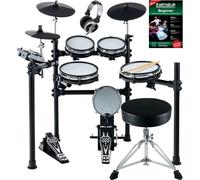 XDrum DD-530 batteria elettronica pelli mesh Set con sgabello e cuffie